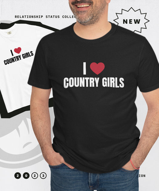 I ❤️ Country Girls T-shirt