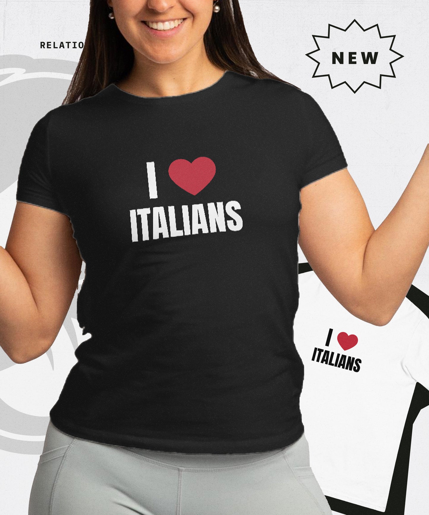 I ❤️ Italians T-shirt