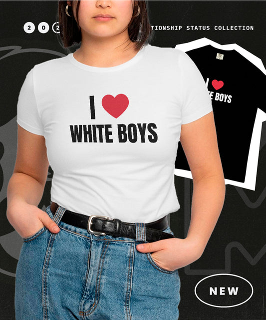 I ❤️ White Boys T-shirt