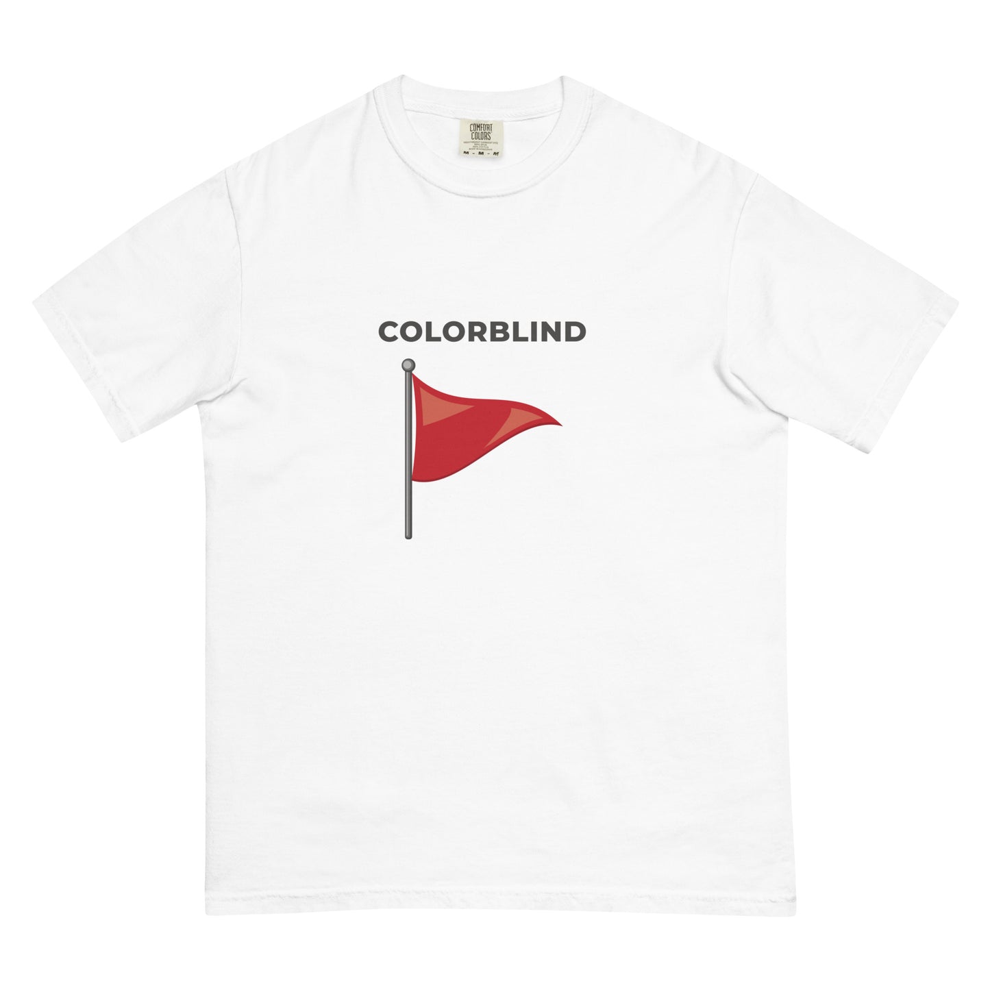 Red Flag Colorblind Tee