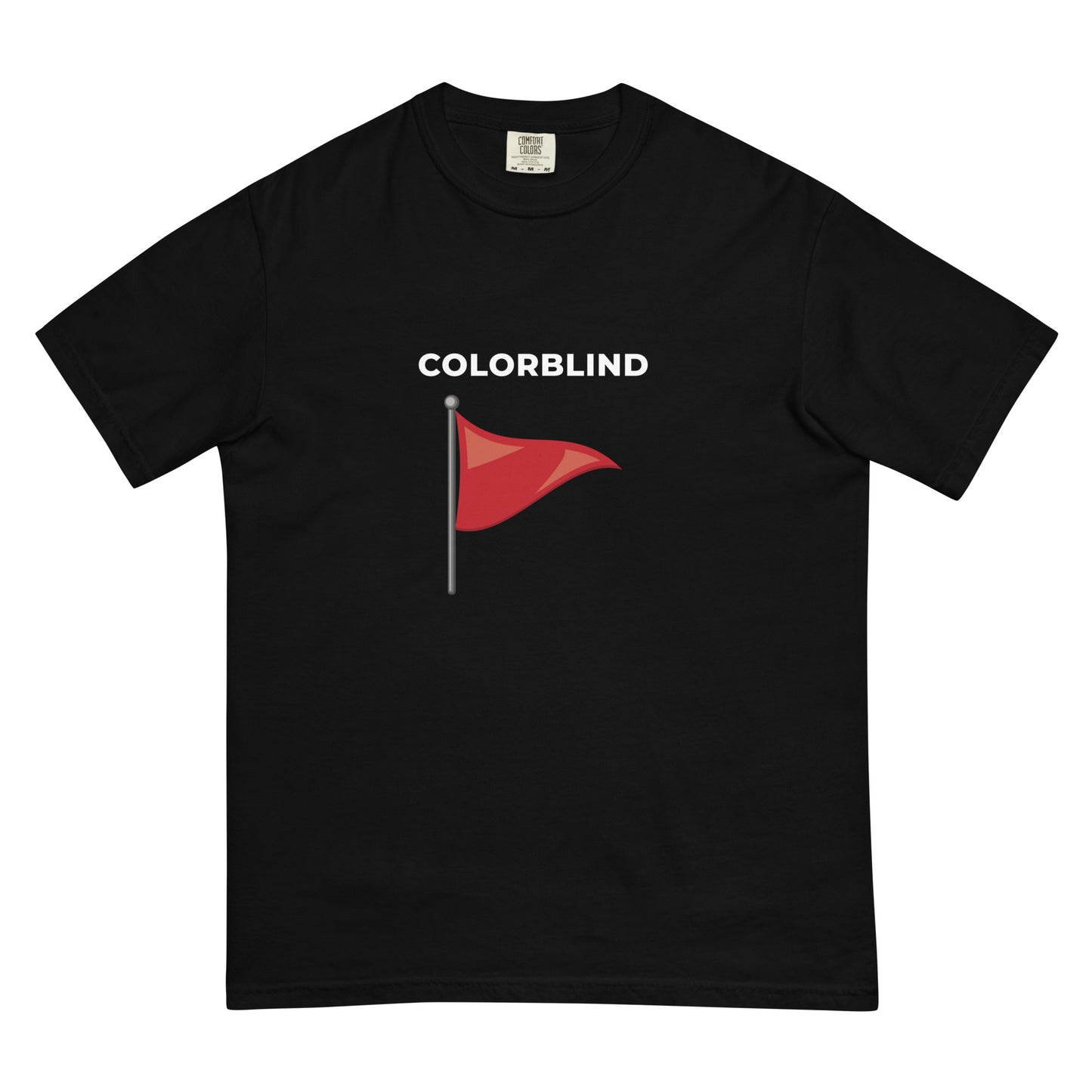 Red Flag Colorblind Tee